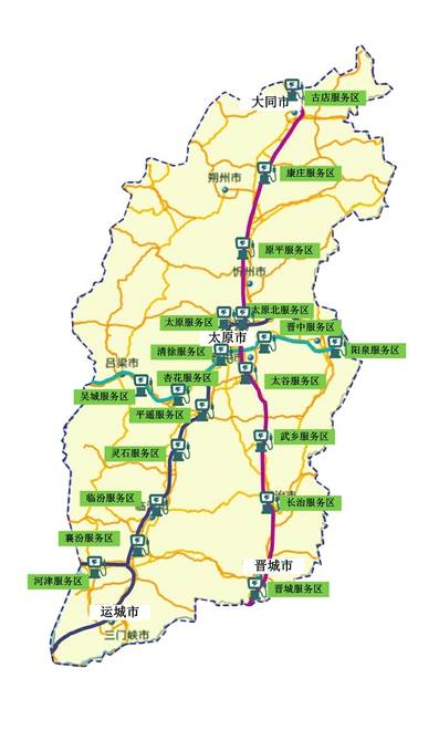 山西省高速公路电动汽车充电桩最新布局