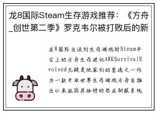 龙8国际Steam生存游戏推荐：《方舟_创世第二季》罗克韦尔被打败后的新冒险